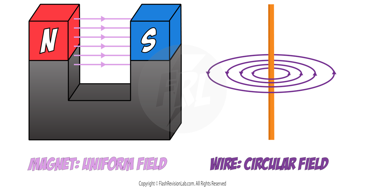 magnet and wire fields